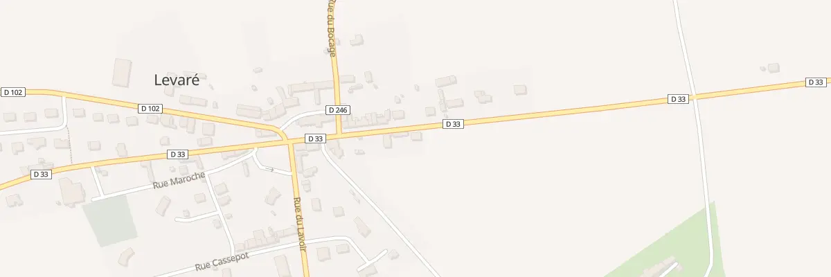 Plan du 3 Rue des Ecoles à Levaré