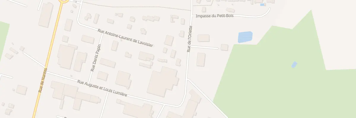 Plan du 73 Rue de l’Oriette à Cossé-le-Vivien