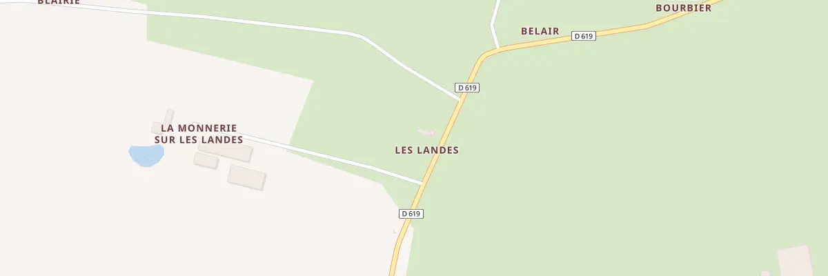 Plan du 800 Rte de Chérancé à Pommerieux