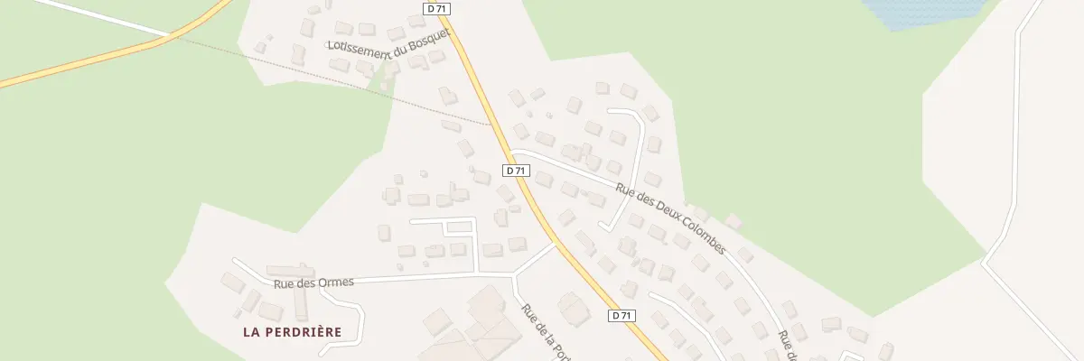 Plan du 2 Rue des Deux Colombes à Segré-en-Anjou Bleu