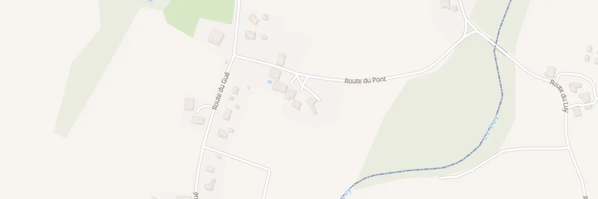 Plan du 325 Rte du Pont à Garrey