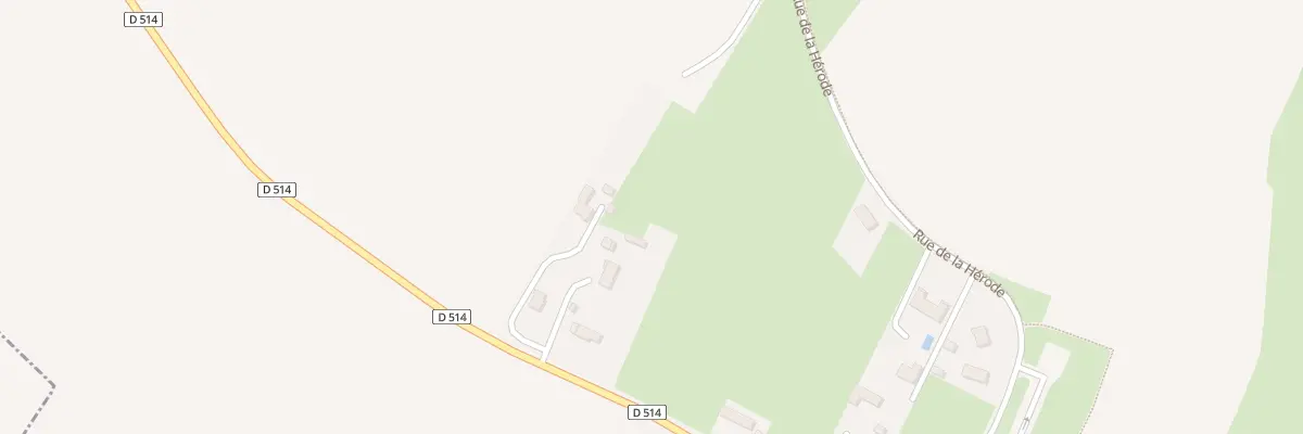 Plan de Rte de Grandcamp à Vierville-sur-Mer