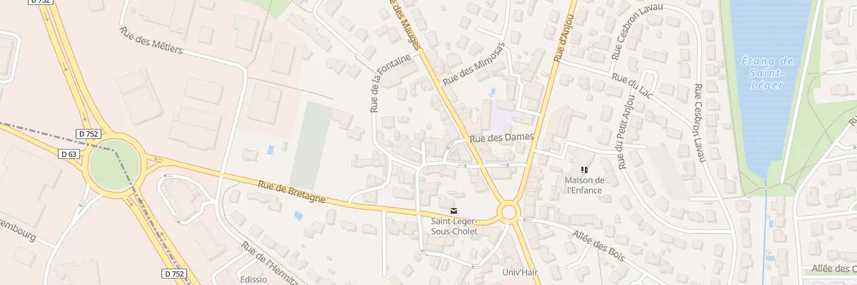 Plan du 4 Imp Ventose à Saint-Léger-sous-Cholet