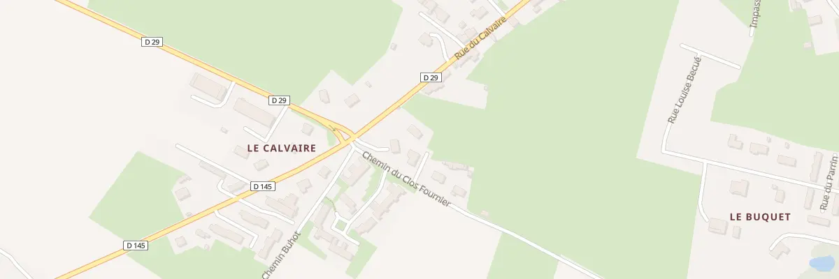 Plan du 79 Che du Clos Fournier à Trévières