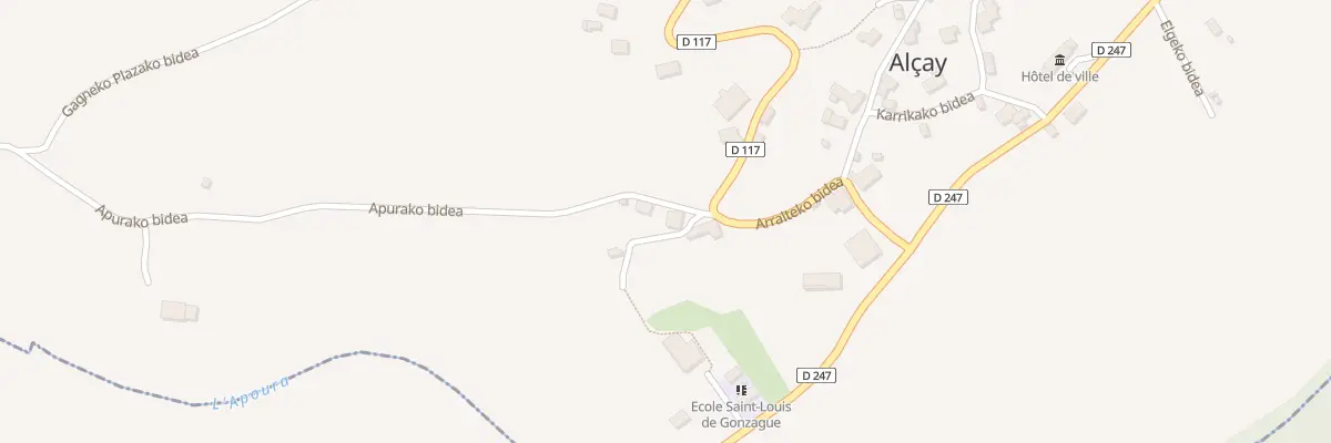 Plan du 5068 Village à Alçay-Alçabéhéty-Sunharette