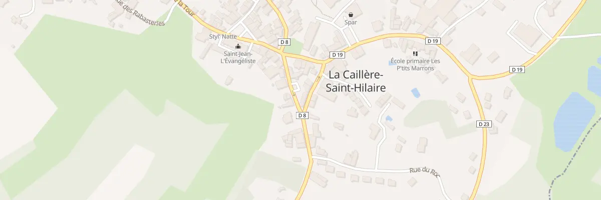 Plan du 9 Rue grand-rue à La Caillère-Saint-Hilaire