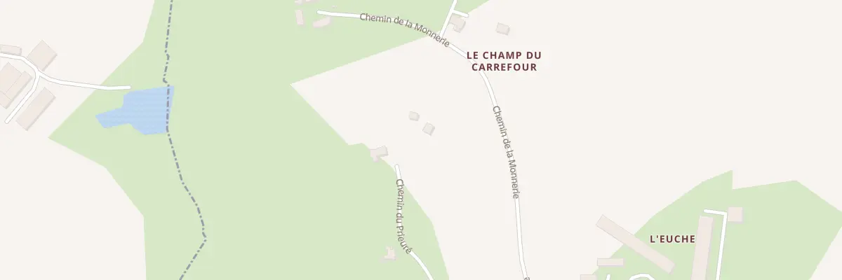 Plan du 9 Che du Prieuré au Genest-Saint-Isle