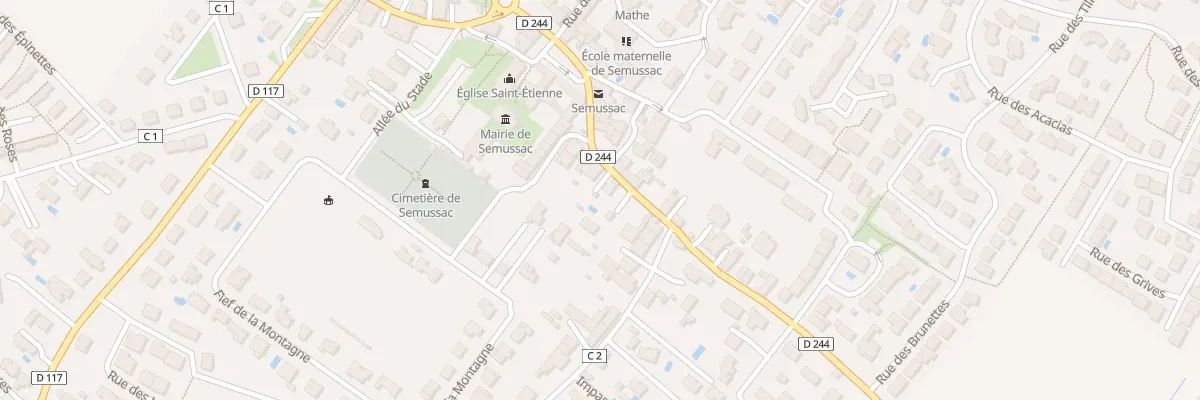 Plan du 10 Rue du Lignou à Semussac