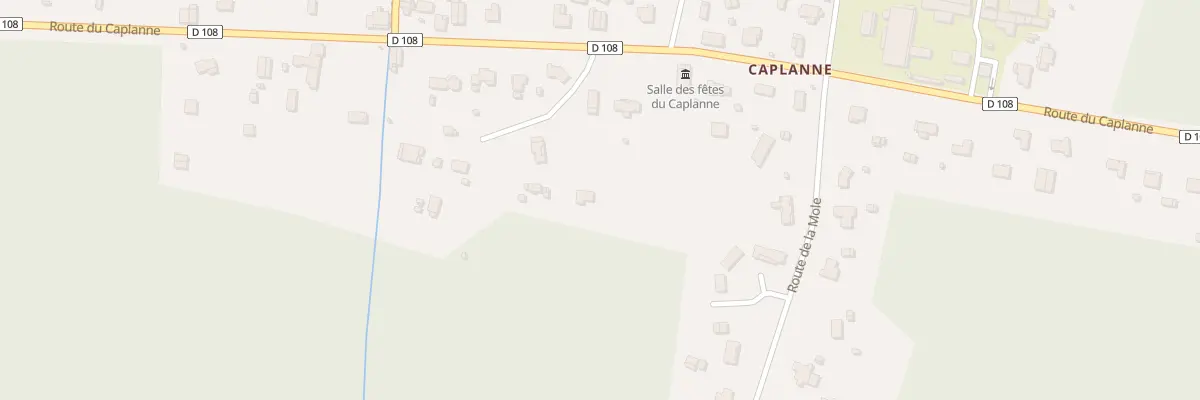 Plan du 44 Rte du Caplanne à Salles