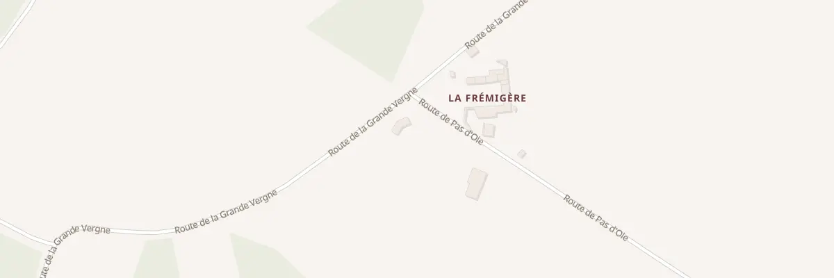 Plan du 1 Rte de la Fremigere à Sainte-Gemme