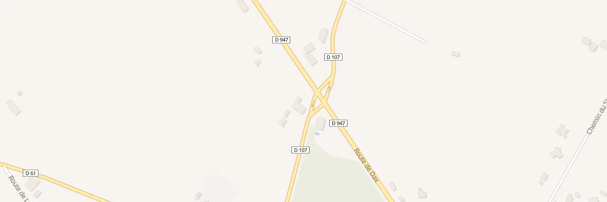 Plan du 593 Rte du Pavillon à Estibeaux