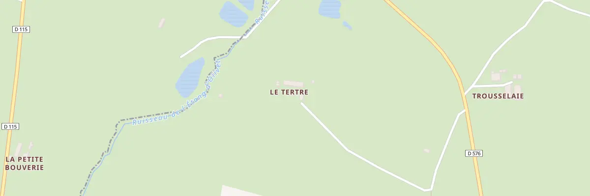 Plan du 4 Le Tertre au Genest-Saint-Isle