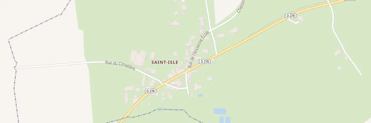 Plan du 1 Rue de l’ancienne école au Genest-Saint-Isle