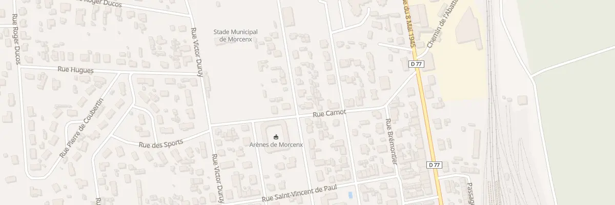 Plan du 34 Rue Carnot à Morcenx-la-Nouvelle