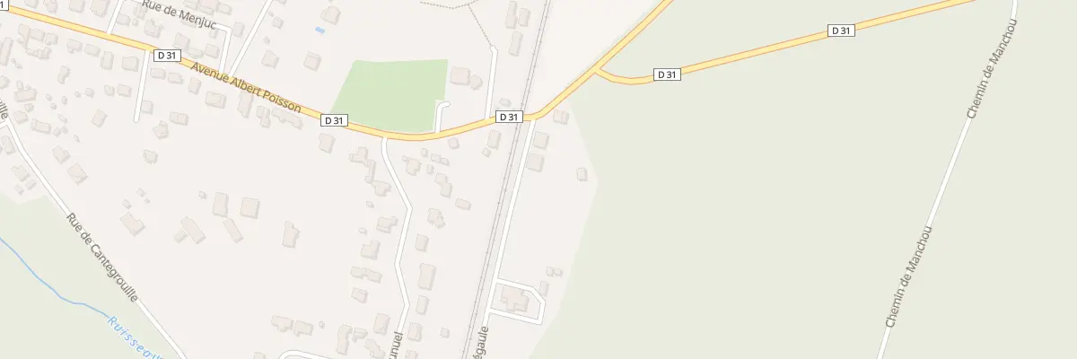 Plan du 29 Rue de Pégaule à Rion-des-Landes