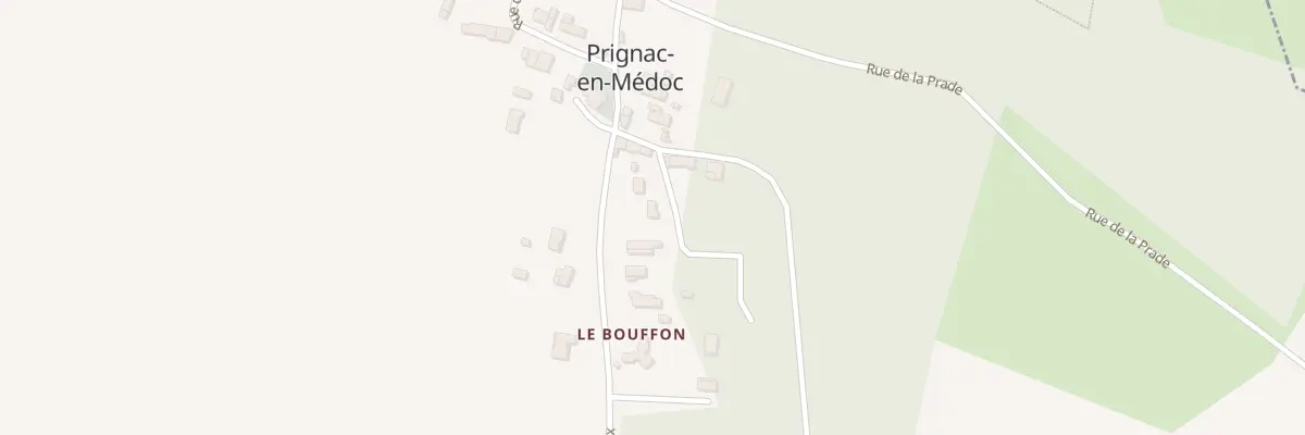 Plan du 4 Che du Bois de Pêtre à Blaignan-Prignac