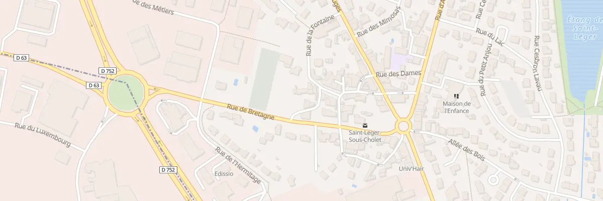 Plan du 5063 Che du Claireau à Saint-Léger-sous-Cholet