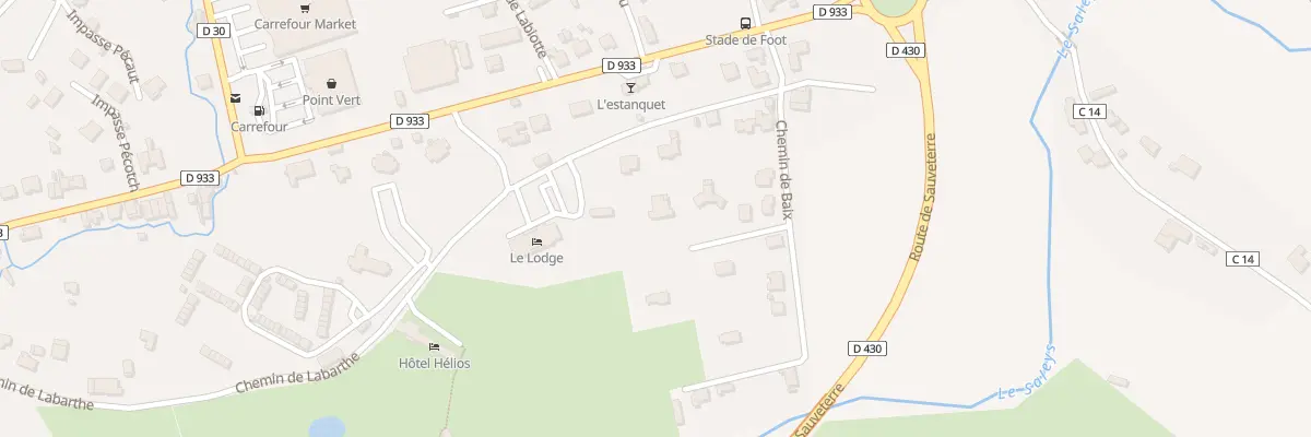 Plan du 6 Rue du Général Koenig à Salies-de-Béarn