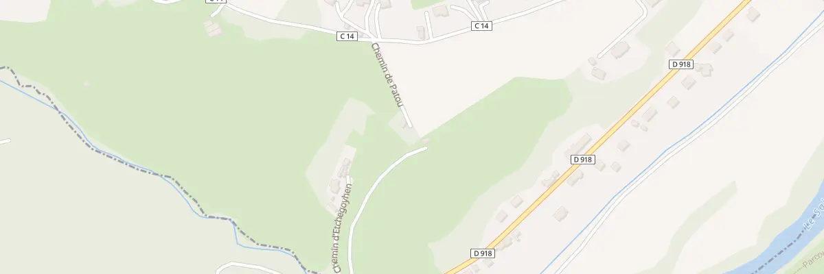 Plan du 117 Che de Patou à Garindein