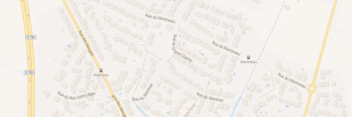 Plan du 6 Rue du Grand Champ à Saint-Léger-sous-Cholet