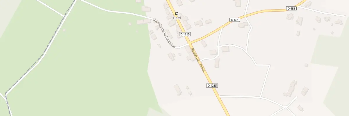 Plan du 1B Che de la Fontaine à Saint-Germain-d’Esteuil