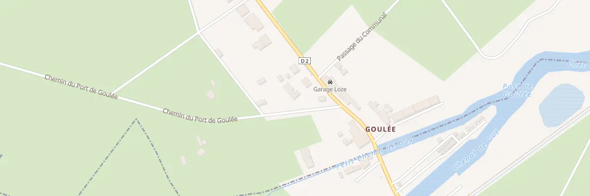 Plan du 1 Che du Port de Goulee à Jau-Dignac-et-Loirac