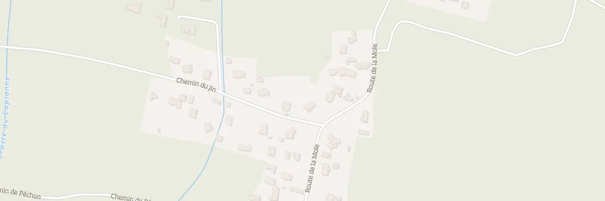 Plan du 1B Che du Jin à Salles