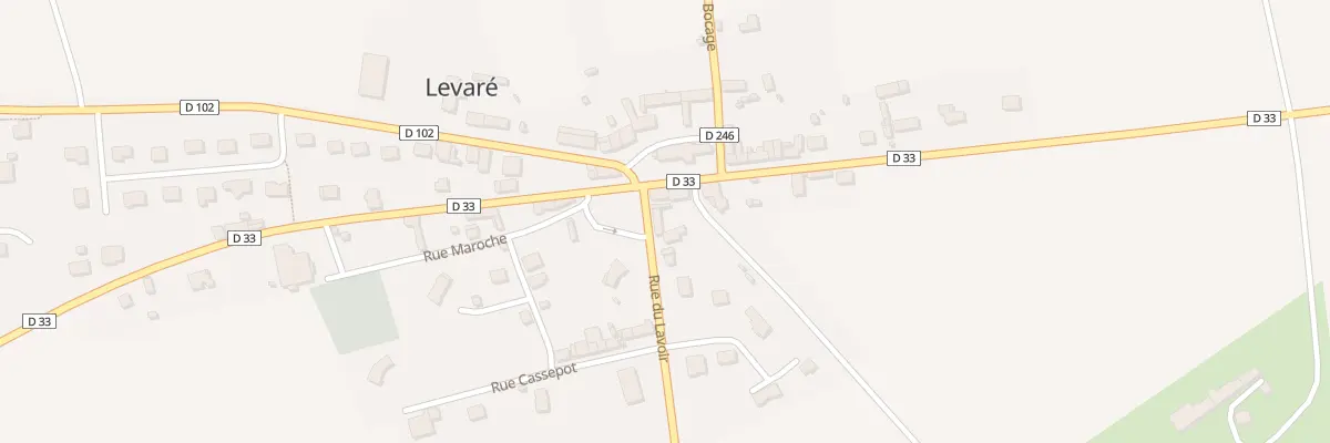 Plan du 4 Rue du Lavoir à Levaré