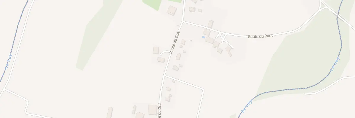 Plan du 551 Rte du Gué à Garrey