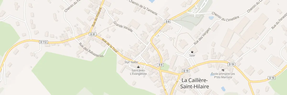 Plan du 7 Rue des fours à chaux à La Caillère-Saint-Hilaire