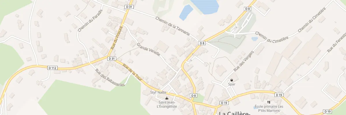Plan du 19 Rue des fours à chaux à La Caillère-Saint-Hilaire