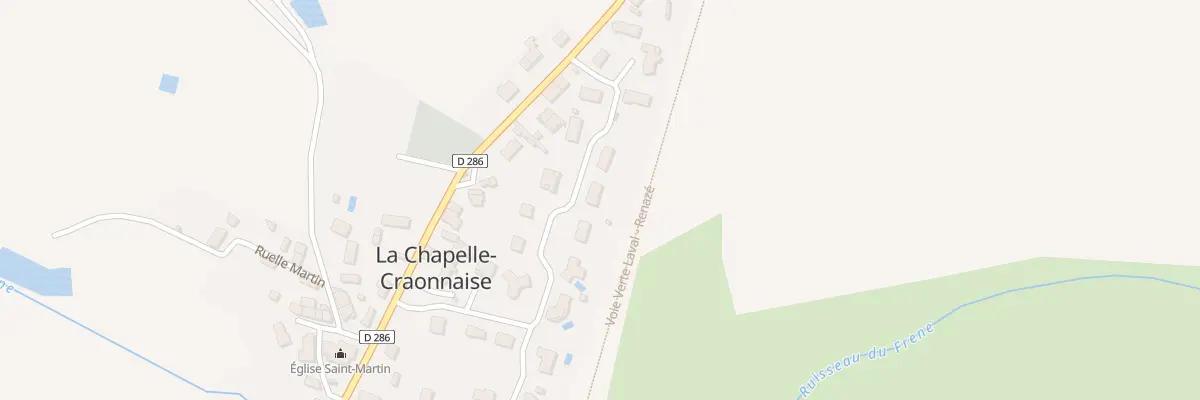 Plan du 8 Rue des Acacias à La Chapelle-Craonnaise
