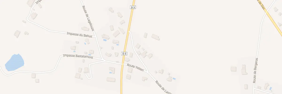 Plan du 616 Rte de Larriou à Estibeaux