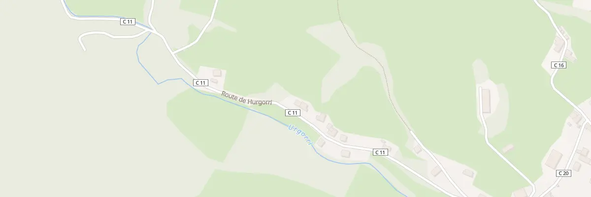 Plan du 716 Rte de Hurgorri à Garindein