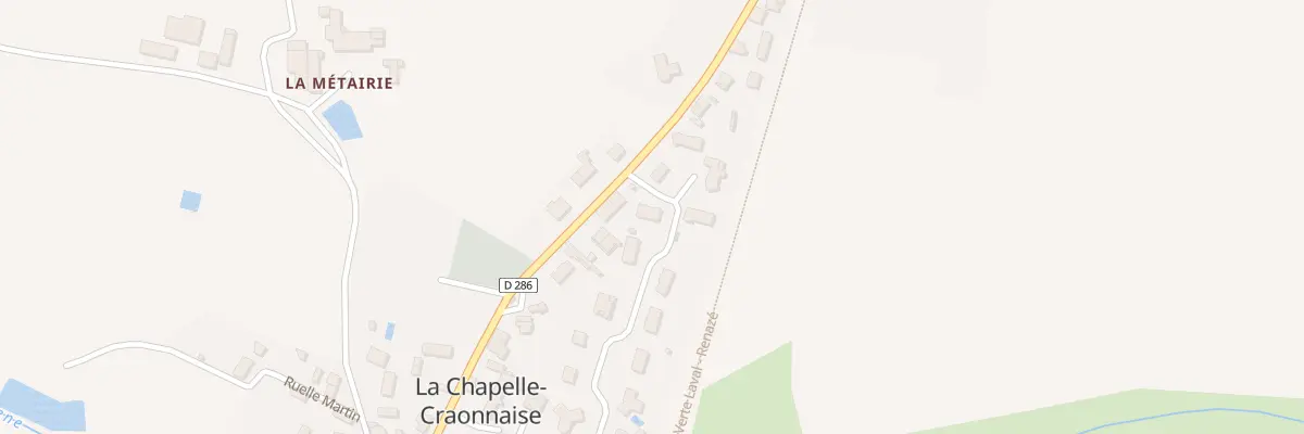 Plan du 5 Rue des Acacias à La Chapelle-Craonnaise