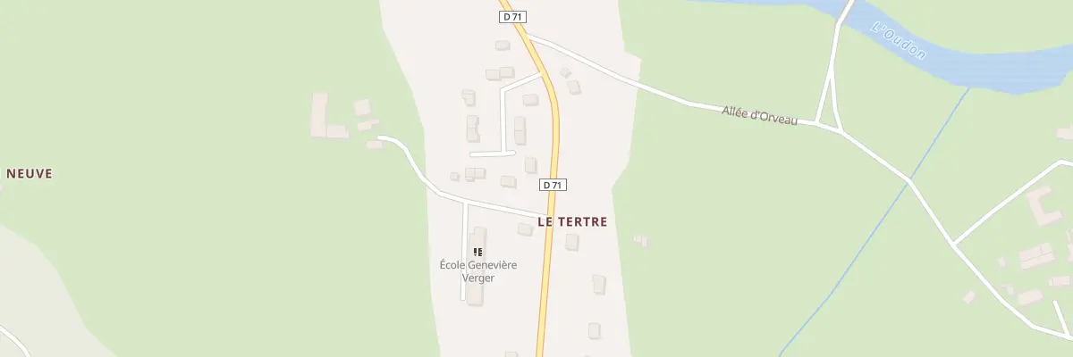 Plan du 7 Le Tertre Nyoiseau à Segré-en-Anjou Bleu