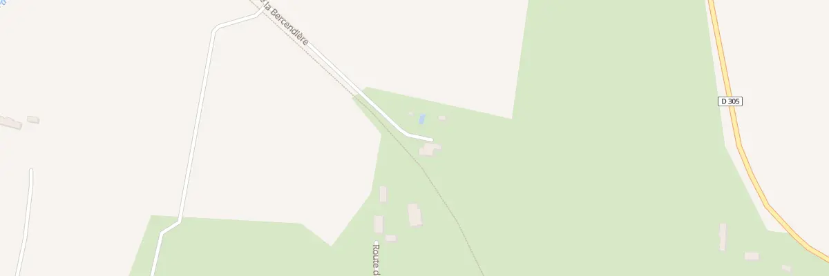 Plan du 922 Imp de la Bercendiere - St Ger à Vire Normandie