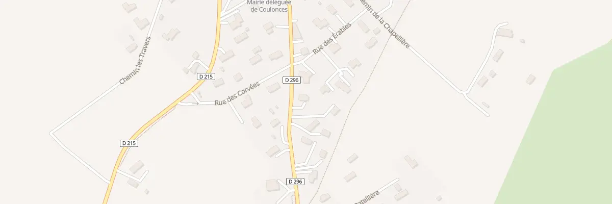 Plan du 309 Rte de Coulonces - Coulonces à Vire Normandie