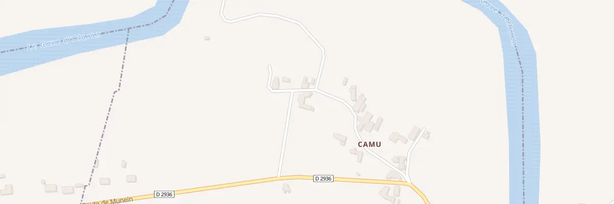 Plan du 9 Rte de la Fontaine à Barraute-Camu
