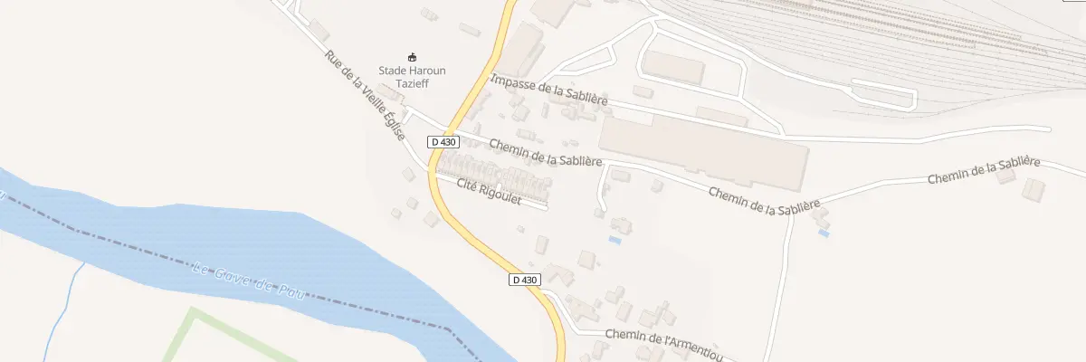 Plan du 17 Cité Rigoulet à Puyoô