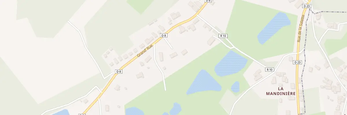 Plan du 41 Grand’Rue à La Caillère-Saint-Hilaire