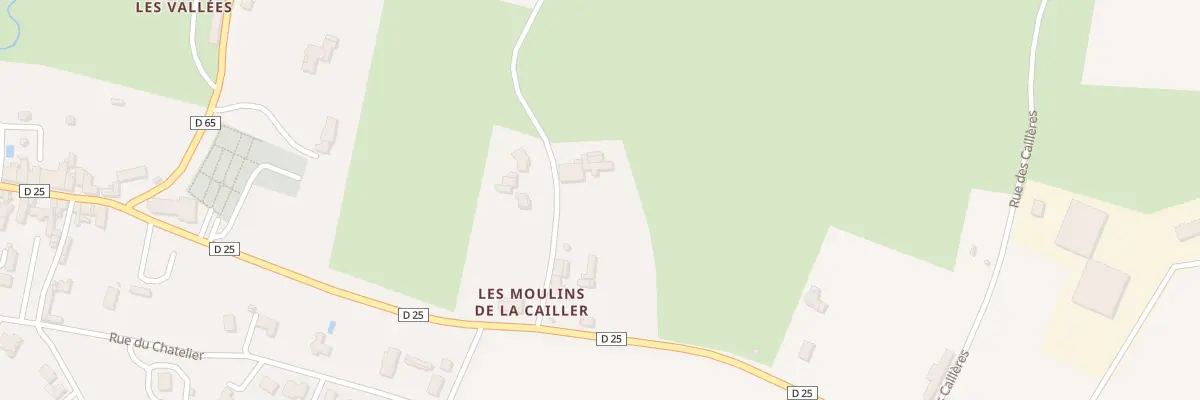 Plan du 6 Les Moulins au Gué-de-Velluire