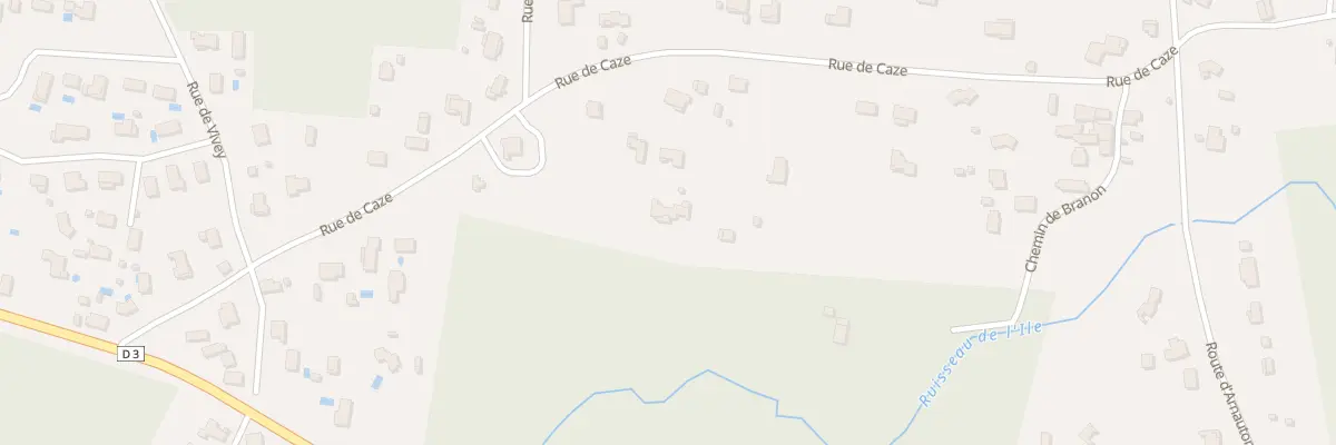 Plan du 18B Rue de Caze à Mios