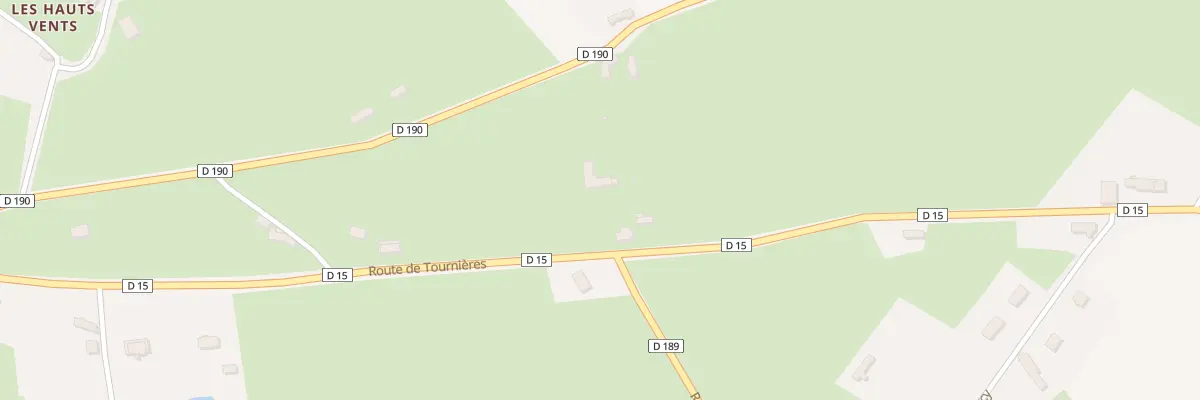 Plan du 3342 Rte de Tournières au Molay-Littry