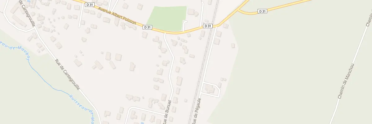 Plan du 69 Rue de Bunuel à Rion-des-Landes