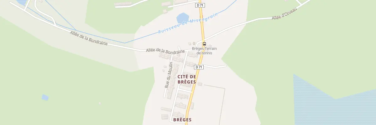 Plan du 3 Rue André Brécheteau à Segré-en-Anjou Bleu