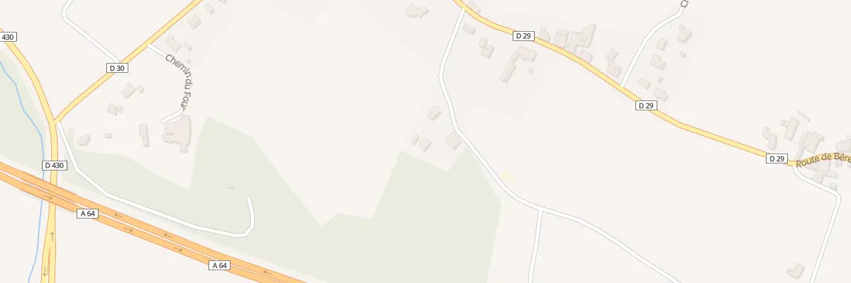 Plan du 8 Che du Lay à Bellocq