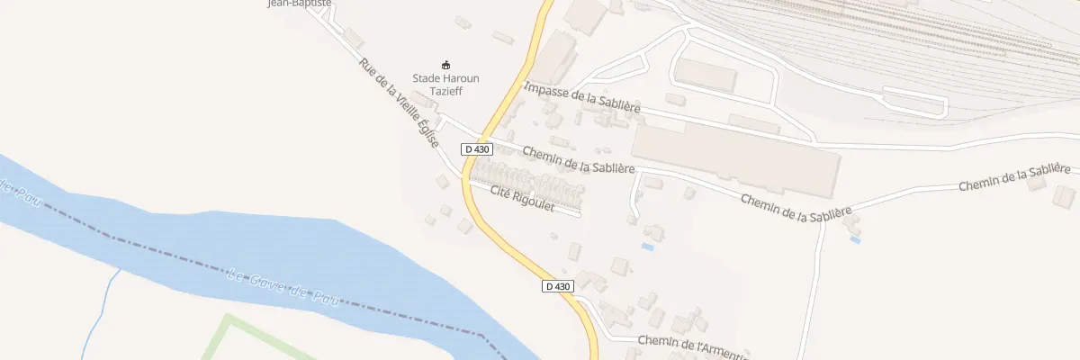 Plan du 11 Cité Rigoulet à Puyoô