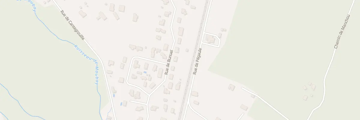 Plan du 225 Rue de Bunuel à Rion-des-Landes