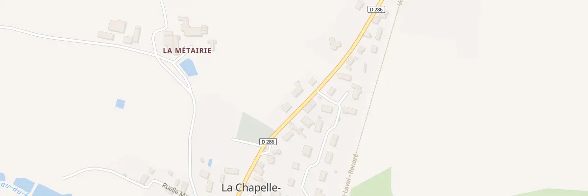 Plan du 3 Rue de la Gare à La Chapelle-Craonnaise